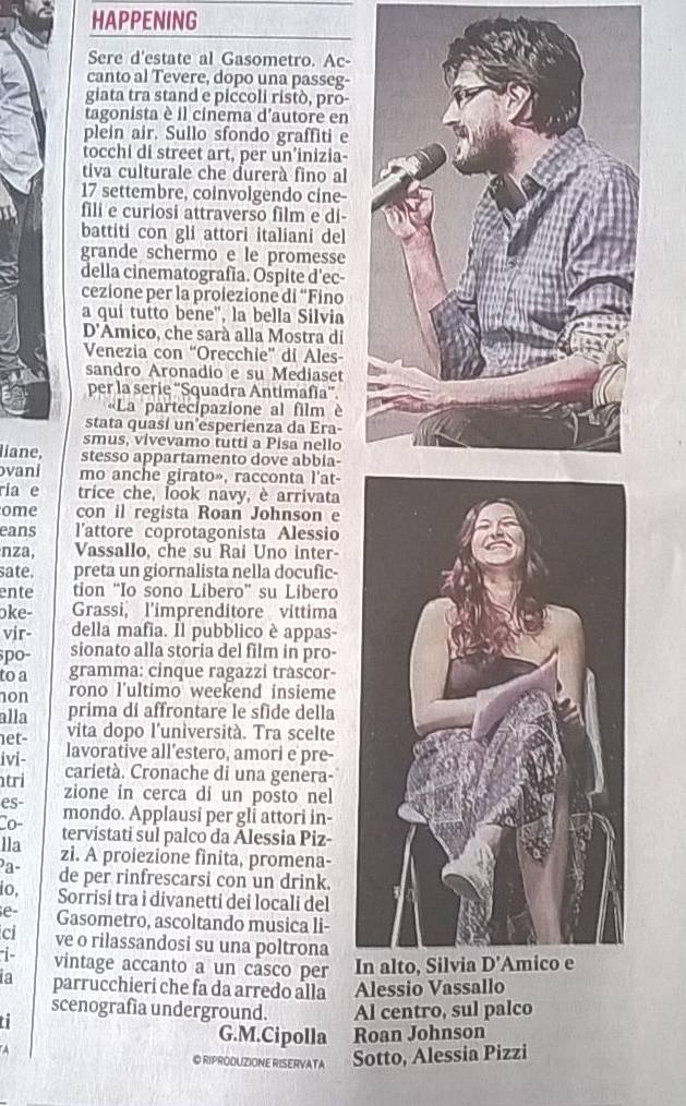 Alessia Pizzi presenta Gazometro Teatro