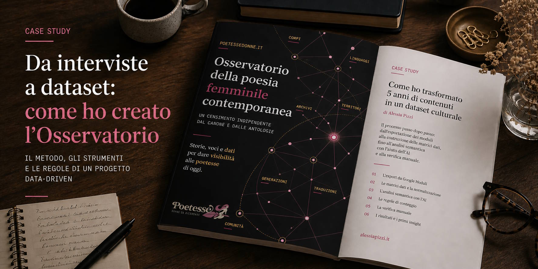da interviste a dataset: come ho creato l'osservatorio di poetessedonne.it
